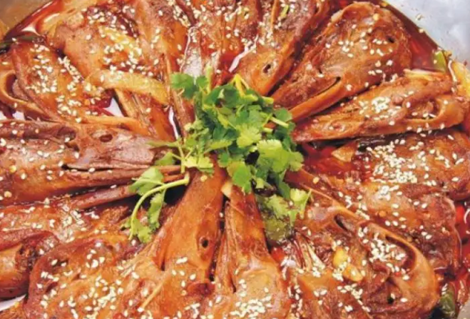 干锅鸭头