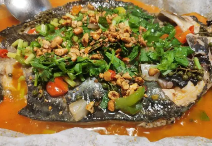 蜀兴苑纸包鱼